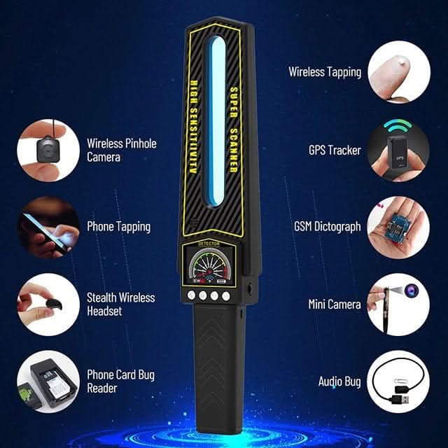BUGBANE PRO – Hochempfindlicher Tracker-Detektor und verdeckter Kamera-Locator 5