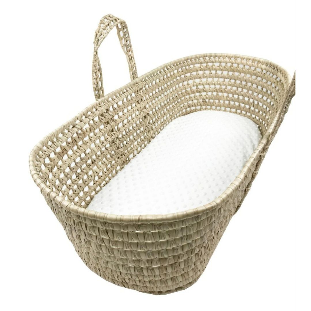 Moseskorb Matratzenbezug – Weicher & Rutschfester Bezug für Babykorb Matratze