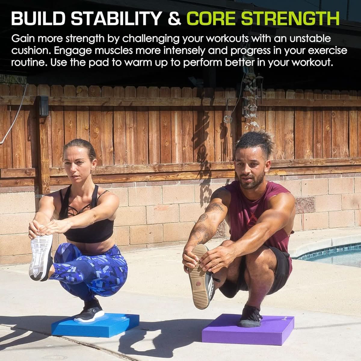 BalancePro Mat – Anti-Slip Foam Mat for Yoga, Balance & Stability