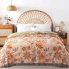 BohoWeave – Cotton Reversible Blanket With Jacquard And Boho Pattern