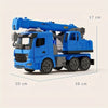BauSpiel – Crane Truck Toy with Light and Sound