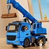 BauSpiel – Crane Truck Toy with Light and Sound