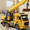 BauSpiel – Crane Truck Toy with Light and Sound