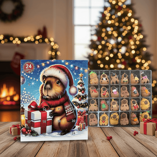 CAPYJOY 2025 – Süßer Capybara-Adventskalender für Weihnachtsspaß 0