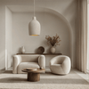 Aurelia Japandi Pendant Light Made of high-quality polystyrene resin Minimalist Luxury