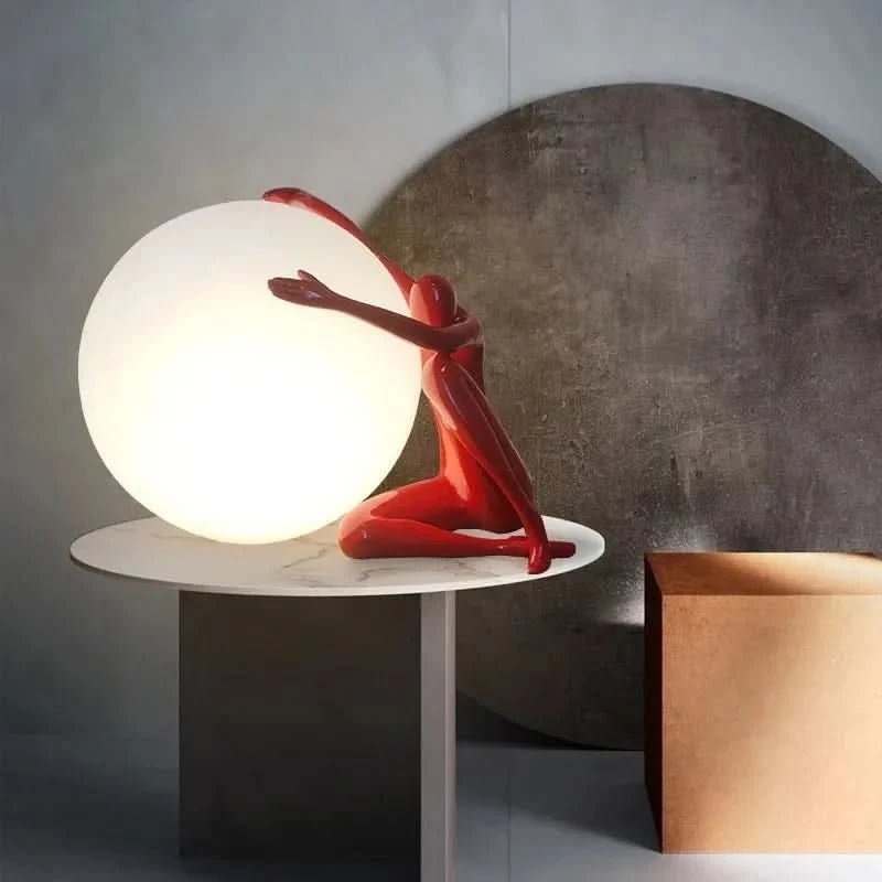 Linda Lamp Organically Inspired by Plants with Soft Ambient Light