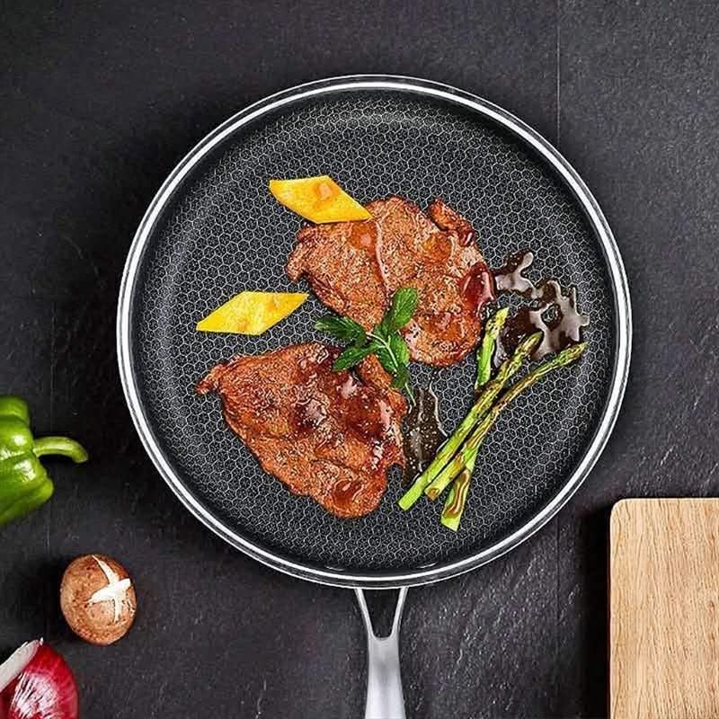 Culinary Pan – Stainless Steel Non-Stick Frying Pan for Effortless Cooking