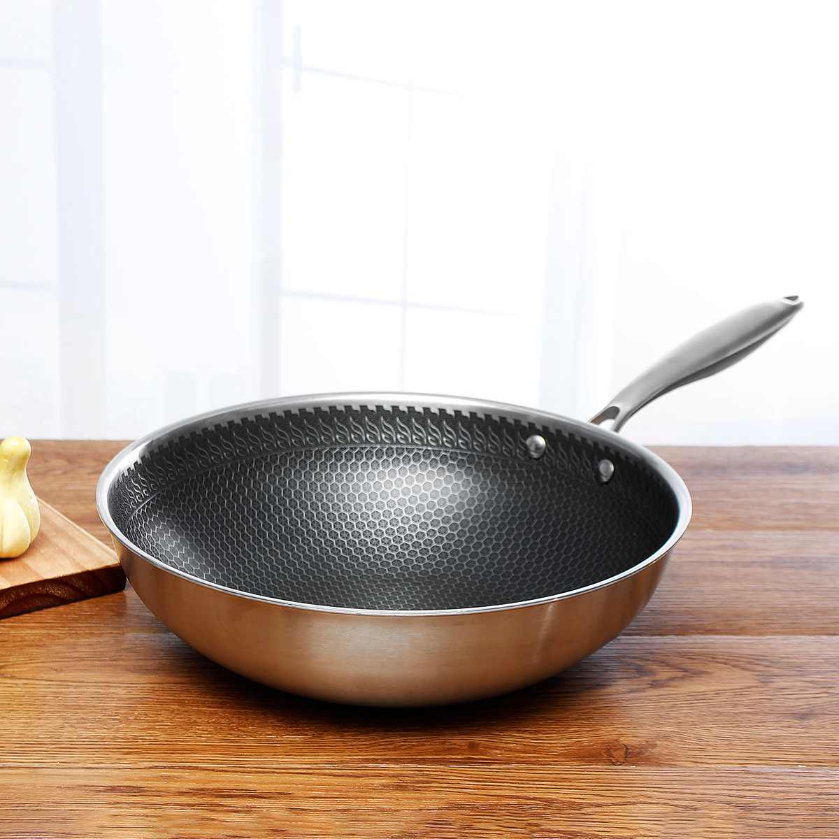 Culinary Pan – Stainless Steel Non-Stick Frying Pan for Effortless Cooking