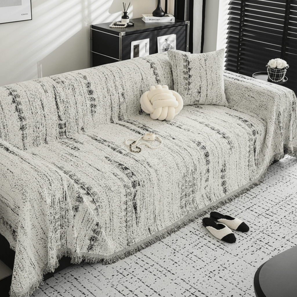 CHENILUX – Eleganter Chenille-Sofabezug für Schutz und Stil 0