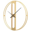CHRONOLUX – 50 cm große Wanduhr aus gold- und schwarzem Metall für modernes Dekor 5