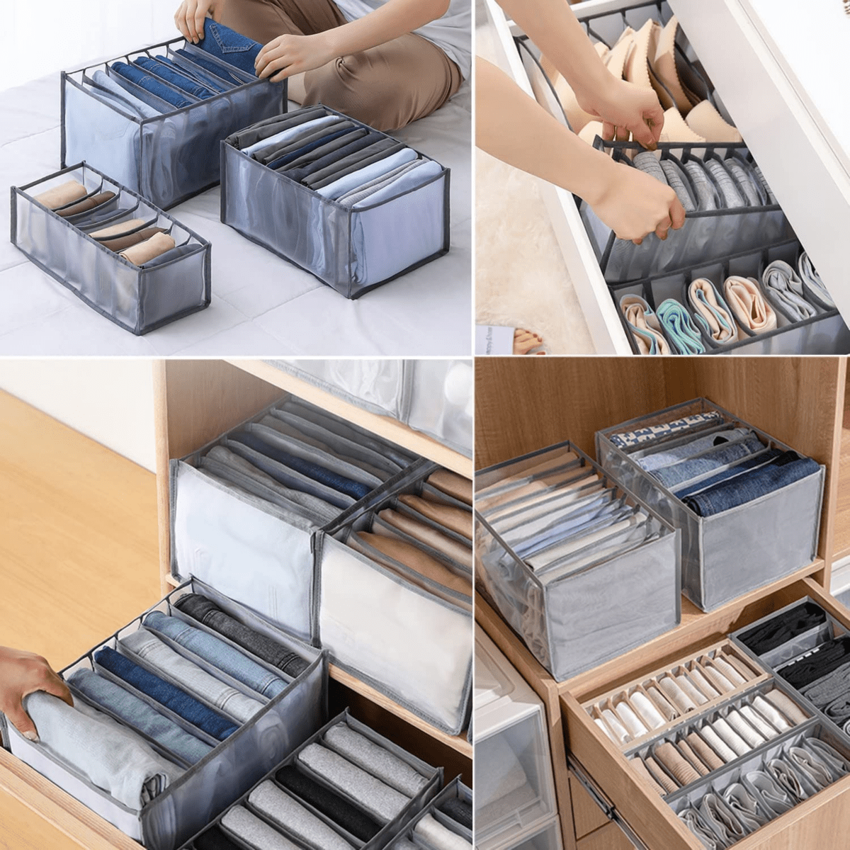 FOLDINA – Closet Organizer Set For Elegant And Tidy Storage