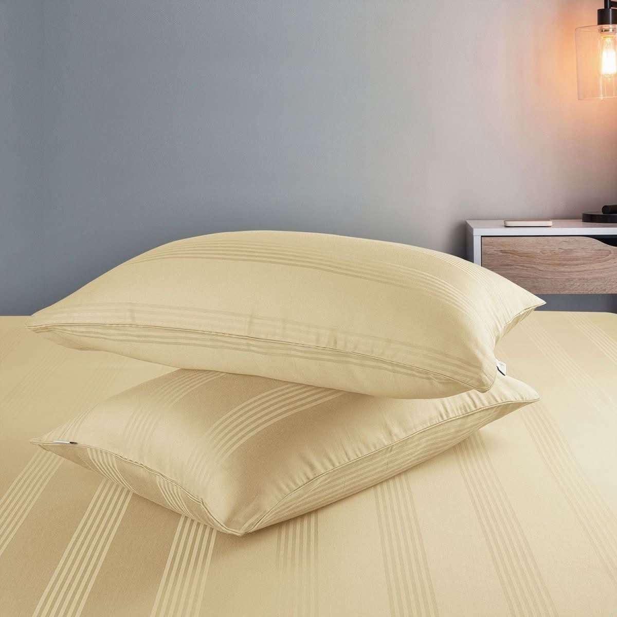 Aurelisse Pillowcases Premium Cotton Luxurious Pillow Shams for a Stylish Bedroom