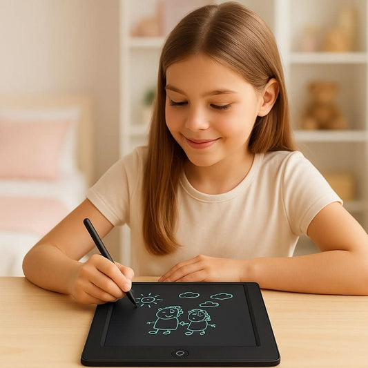 Creasketch – LCD Writing Tablet For Kids & Travel With One-Touch Erasure