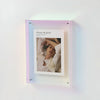 Crystal Frame – Modern Acrylic Picture Frame For Floating Elegance