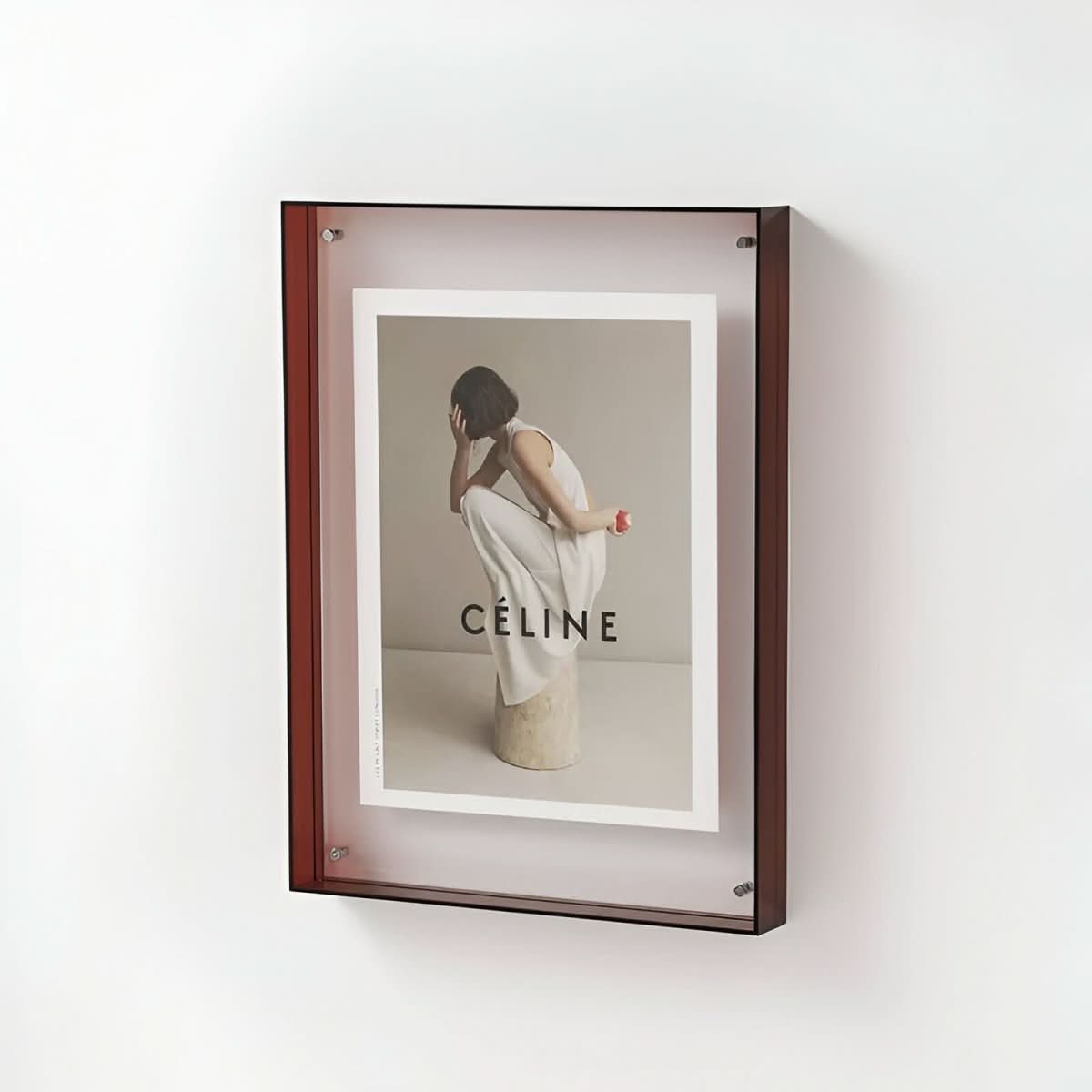 Crystal Frame – Modern Acrylic Picture Frame For Floating Elegance
