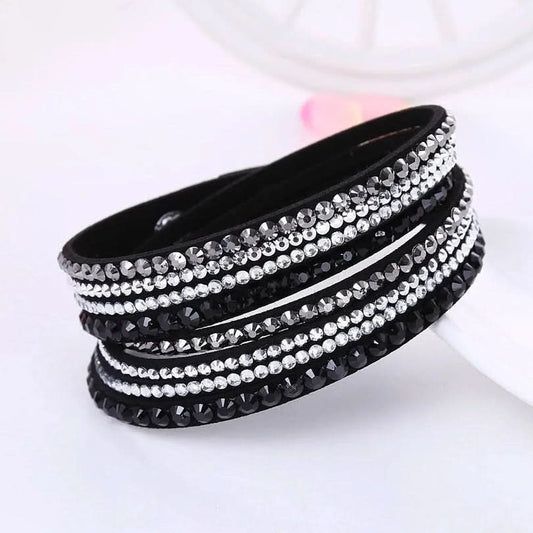 Crystal Wrap Bracelet – Elegant Crystal Wrap Bracelet for Women