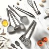 Culinara Pro – 12-Piece Silicone Kitchen Utensil Set with Stainless Steel Handles