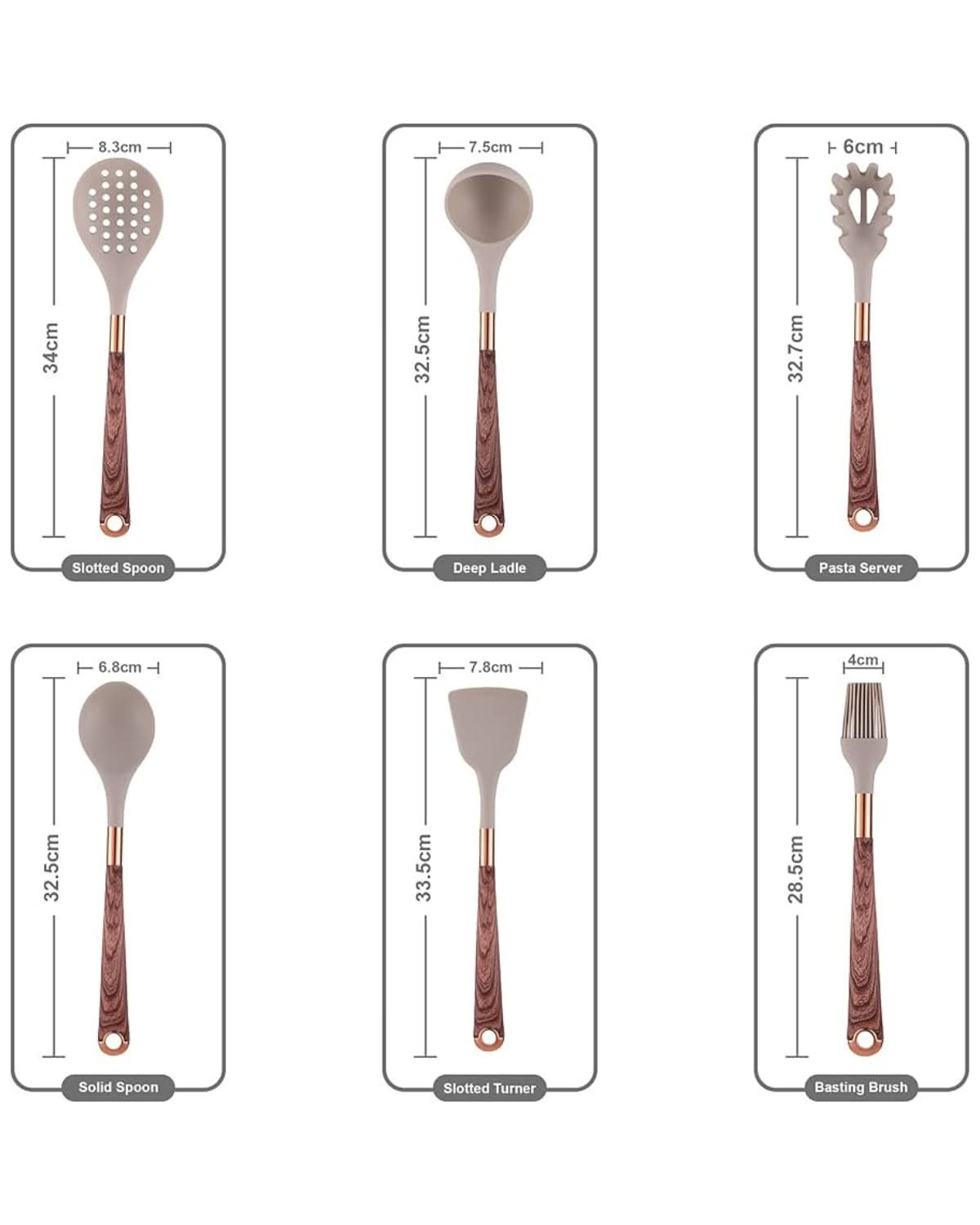 CULINOVA – Hitzebeständiges Küchenhelfer-Set für müheloses Kochen 5