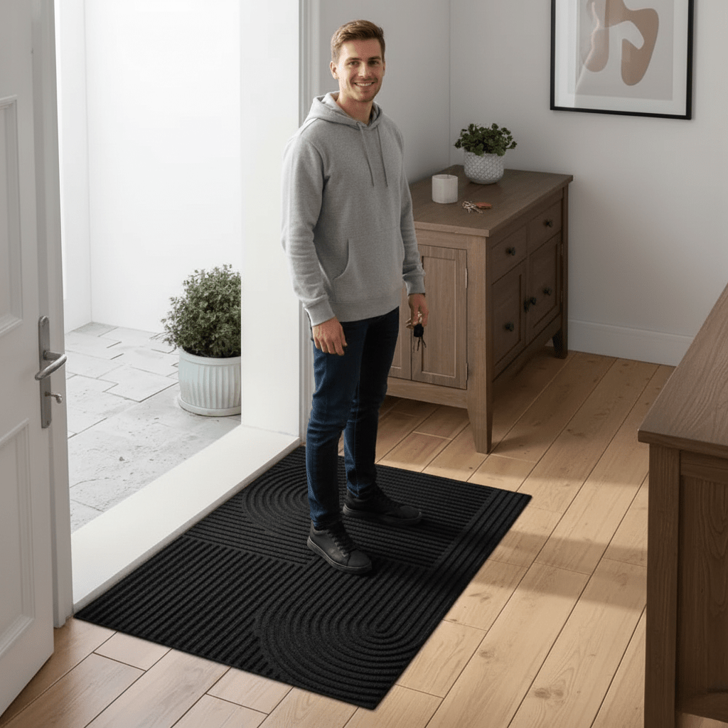 CURVIMAT – Saugfähige Curved-Line-Matte für moderne Eingangsbereiche 1