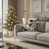 CUSHGLOW – 4er-Set weihnachtlicher Samtkissenbezüge mit einzigartigen festlichen Designs 5
