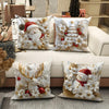 CUSHGLOW – 4er-Set weihnachtlicher Samtkissenbezüge mit einzigartigen festlichen Designs 7