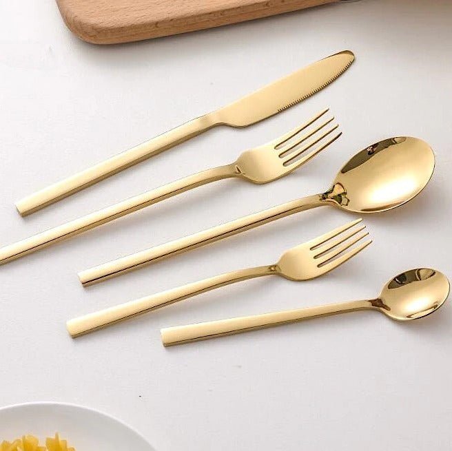 CUTLUXE – 30-teiliges Besteck- und Küchenutensilien-Set für elegantes Essen 0