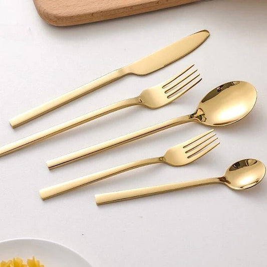 CUTLUXE – 30-teiliges Besteck- und Küchenutensilien-Set für elegantes Essen 0