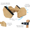 Calisthenics Strength Bars - Robust Wooden Push-Up Bars For Safe Bodyweight Training