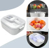 Multifunktionale Obst- Und Gemüse-Reinigungsbox – Automatischer Reiniger Mit Abtropfkorb & Aufbewahrungsdeckel