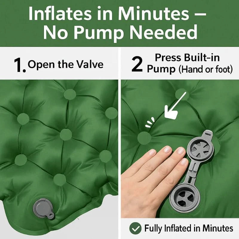 OASISMAT – Ultra-Light Self-Inflating Double Camping Mat