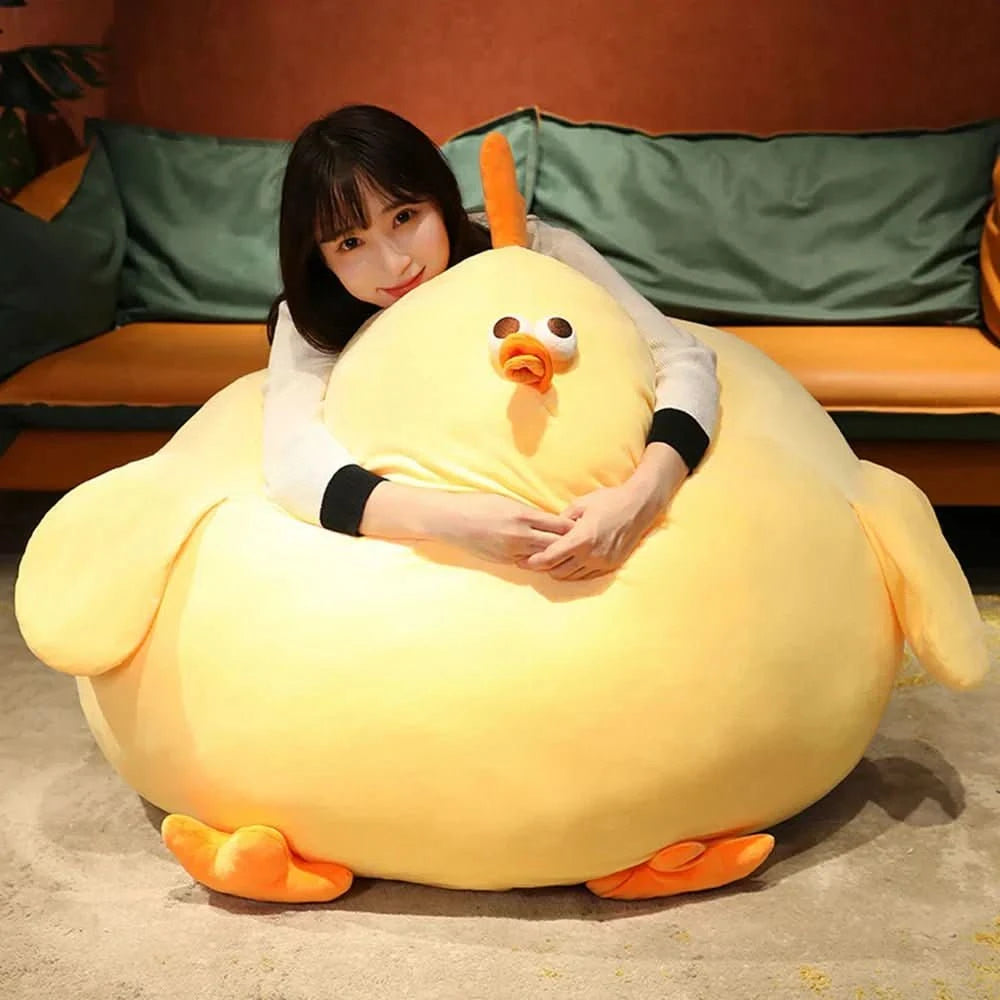 Puffloo Plush Chick - Cuddly Giant Bird for Coziness and Relaxation