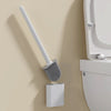 Sauberbürste - Hygienic Silicone Toilet Brush with Wall Mount