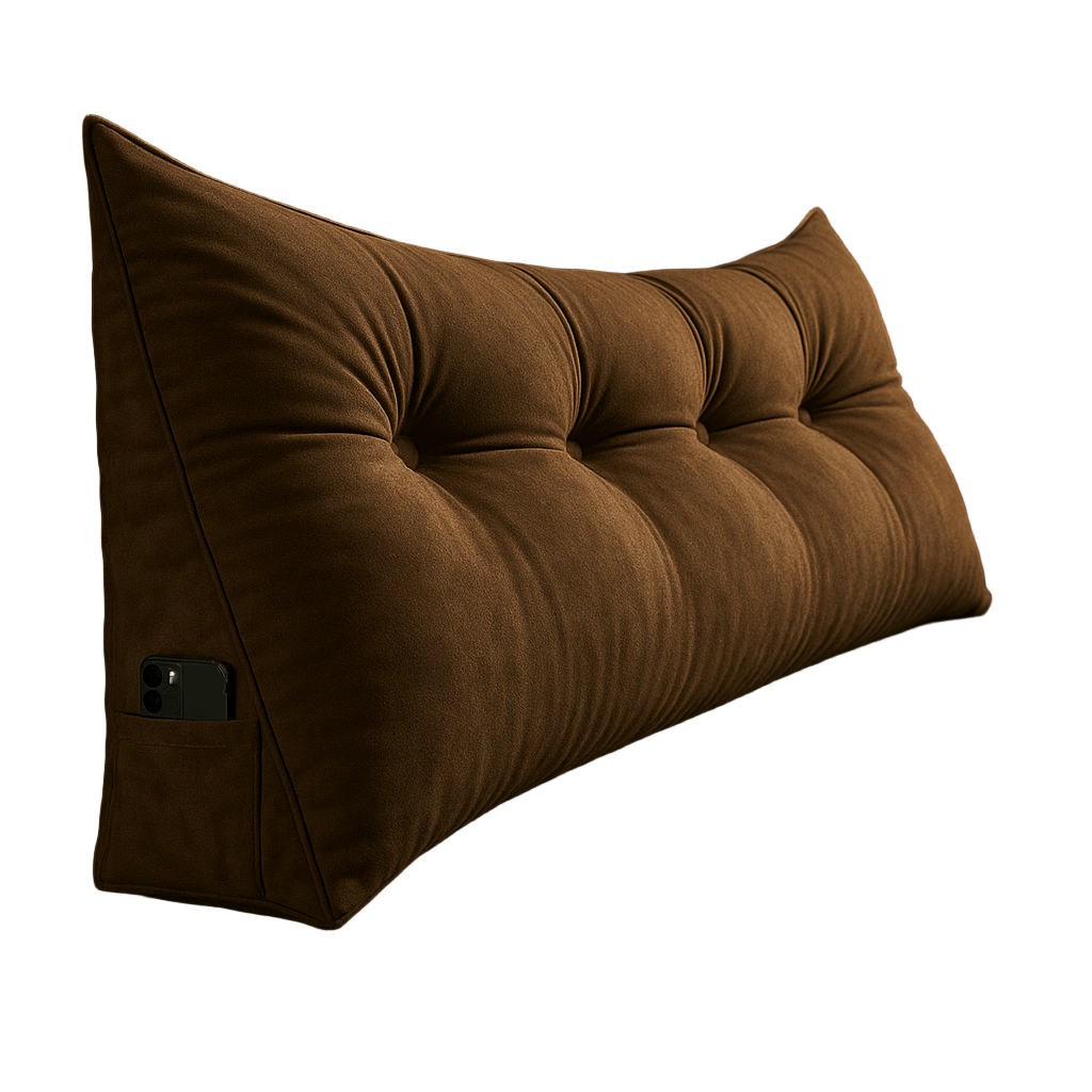 KomfortRuhe Keil Kissen – Ergonomische Rückenstütze Für Bett Und Sofa