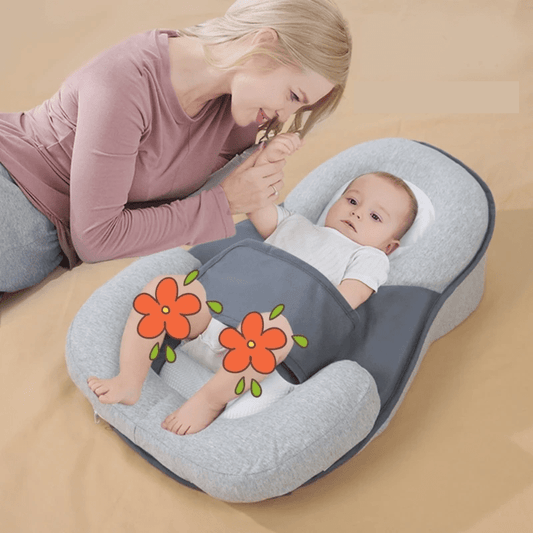BequemNest – Ergonomisches Säugling Kissen Mit 15° Neigung
