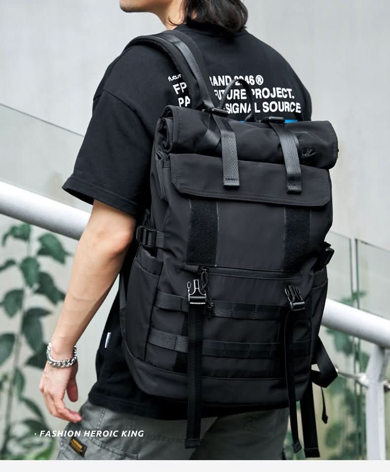 Convertible Travel Backpack - 3-in-1 Backpack with Laptop Compartment and Waterproof Design