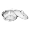 EcoHeat – Stainless Steel Cooking Pot 26 cm With Even Heat Distribution