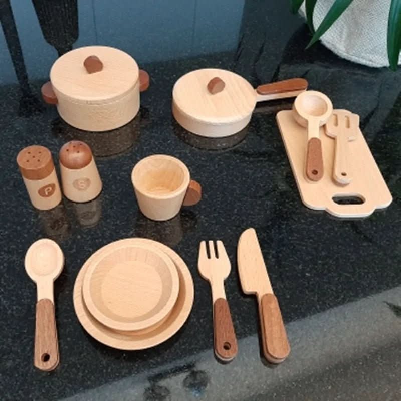CooknTimber – Kinderküche Aus Holz Im Baumstamm-Gestaltung