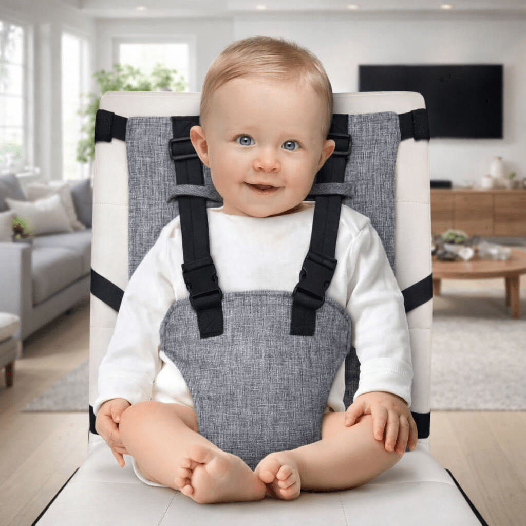 Safety Seat – Portable High Chair Harness for Secure Seating on the Go