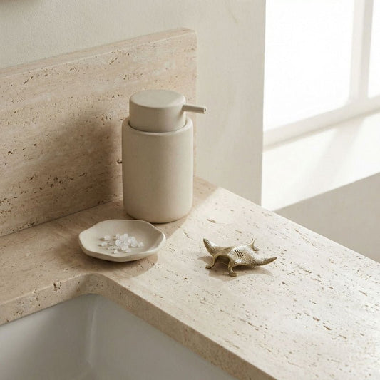 CoralCraft - Handgefertigte Messing-Mantarochen-Skulptur für Küstendekoration 0