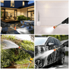 Kabelloser Hochdruckreiniger – Kabelloser Hochdruckreiniger Für Auto, Garten & Terrasse | Mit Akku, Zubehör & Transporttasche