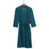 CottonWave – Gender-Neutral Waffle Bathrobe Made of Polyester, Breathable and Stylish