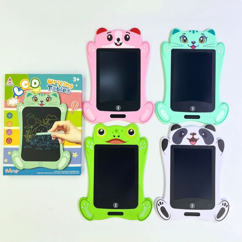 Drawing Friend LCD Drawing Tablet - Kids' Writing Board with Animal Design & Pen for Creative Learning