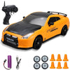 DRIFTHERO – 2,4-GHz-4WD-Hochgeschwindigkeits-RC-Auto mit AE86- und GTR-Renndesign 23