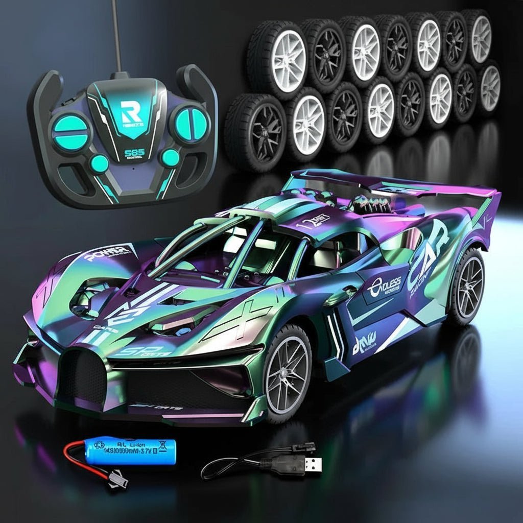 DRIFTPRO – Hochgeschwindigkeits-4-Kanal-RC-Rennwagen für Kinder und Drift-Fans 2