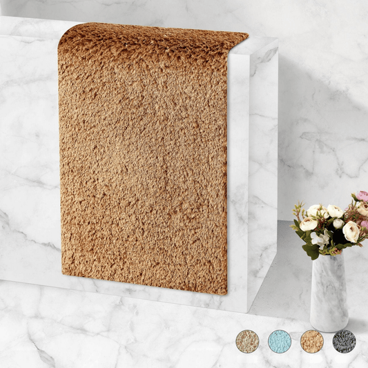 Lysera Soft Wave Bath Mat | Soft, Non-Slip & Quick-Drying | Premium Comfort Mat for Bath & Wellness