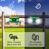 DUALGUARD – Solar-Warnleuchten mit hoher Lautstärke zur Abschreckung von Raubtieren (1 kaufen, 1 gratis) 2
