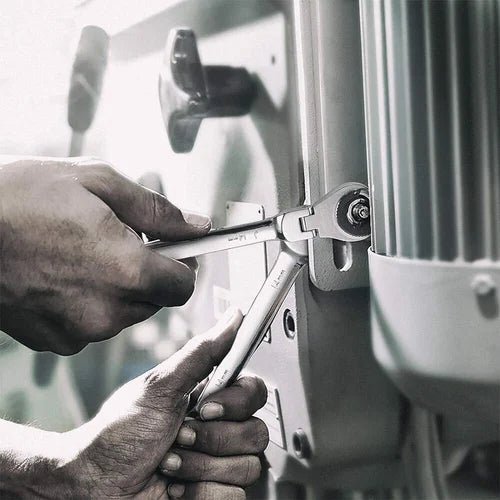 DUALWRENCH – 2-in-1-Ratschenschlüssel mit festem und flexiblem Kopf 4