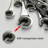 DUALWRENCH – 2-in-1-Ratschenschlüssel mit festem und flexiblem Kopf 5