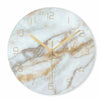 Olive - Elegant Wall Clock with Marble Inspiration