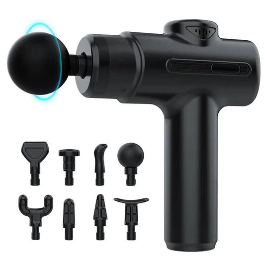 DeepFlex 8 - Electric Massage Gun with 8 Attachments for Versatile Muscle Application